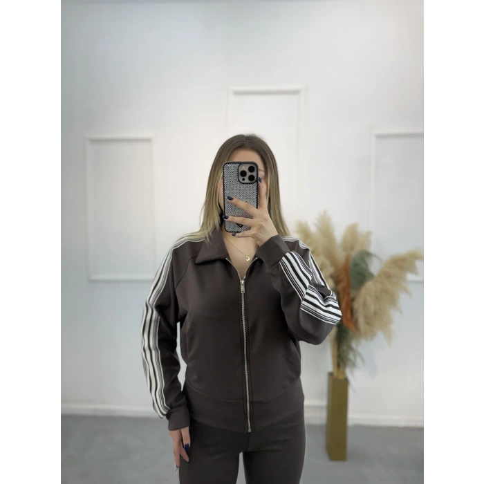 Çizgi Şeritli Modal İkili Takım