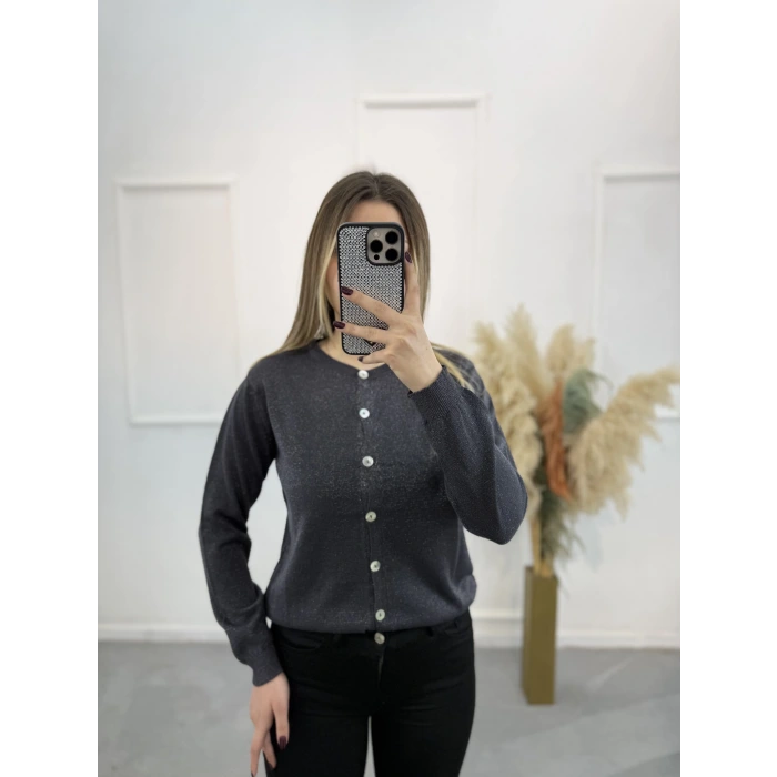 Loosk Simli Triko Hırka