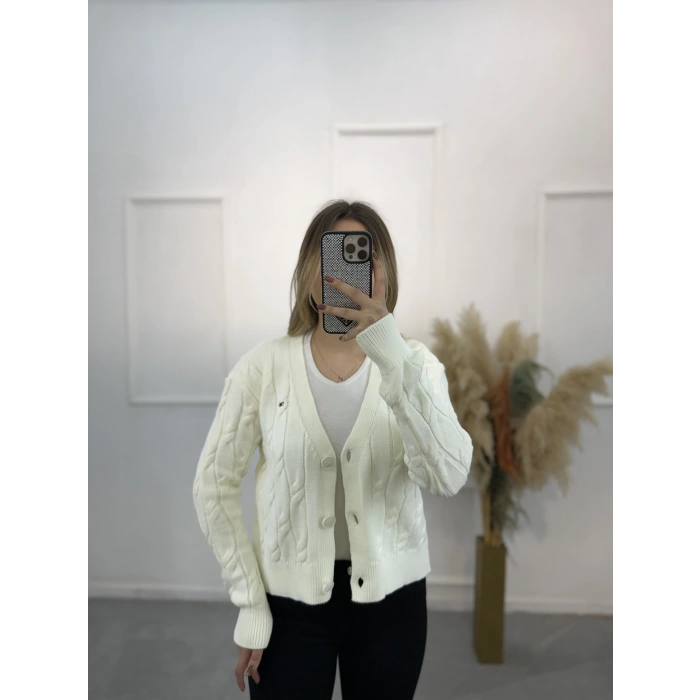 Tommy Hılf Düğmeli Hırka