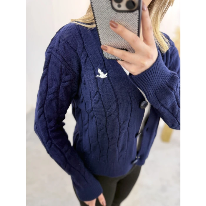 Bymn Clp Düğmeli Hırka