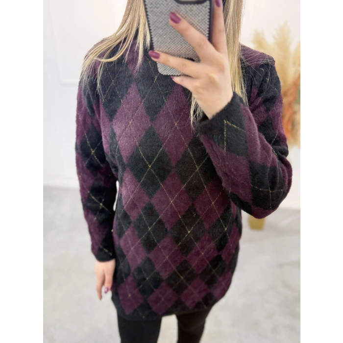 Vory Baklava Desen Simli Tunik