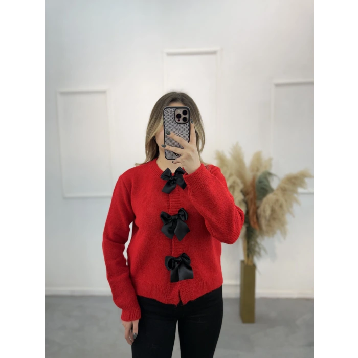 Kinda Fiyonk Detaylı Hırka