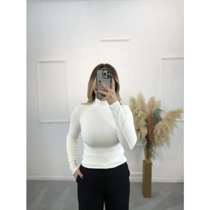 Eye Balıkçı Yaka Uzun Kol Bluz