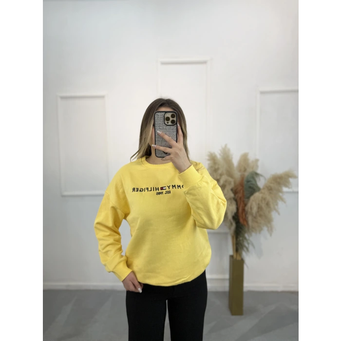 Vellic T.H Arma Nakışlı Sweatshirt