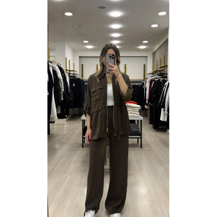 Treo Bel Büzgülü Premium İkili Takım