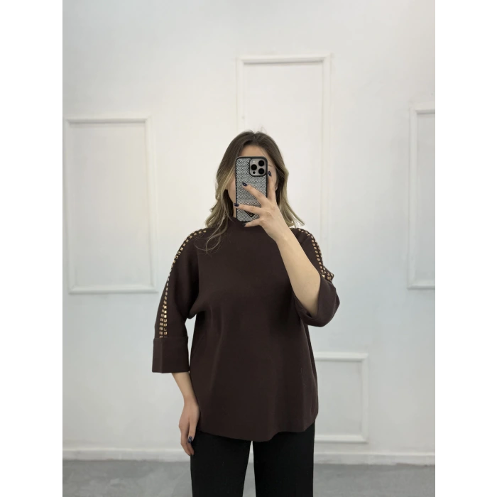 Korsman Taş Detaylı Kazak