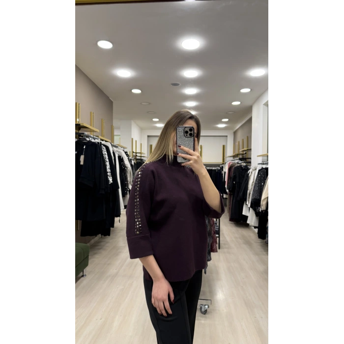 Korsman Taş Detaylı Kazak