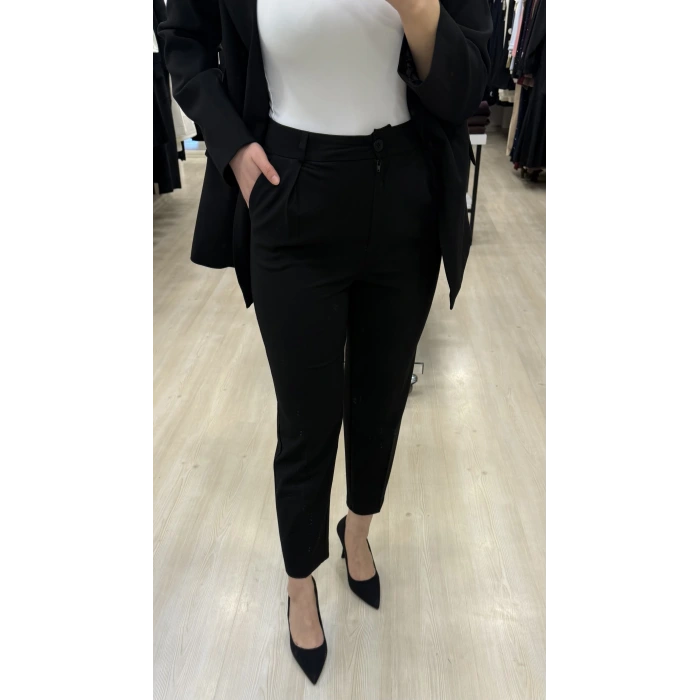 Merry Kruvaze Yaka Blazer İkili Takım