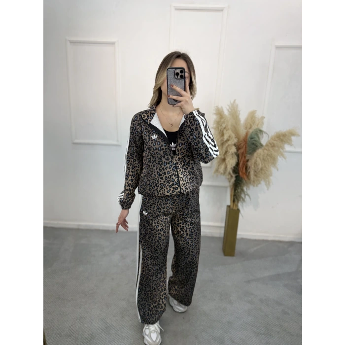 Addas Çizgi Şeritli İkili Takım