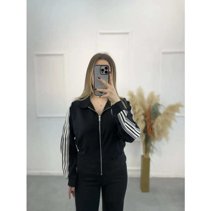 Çizgi Şeritli Modal İkili Takım