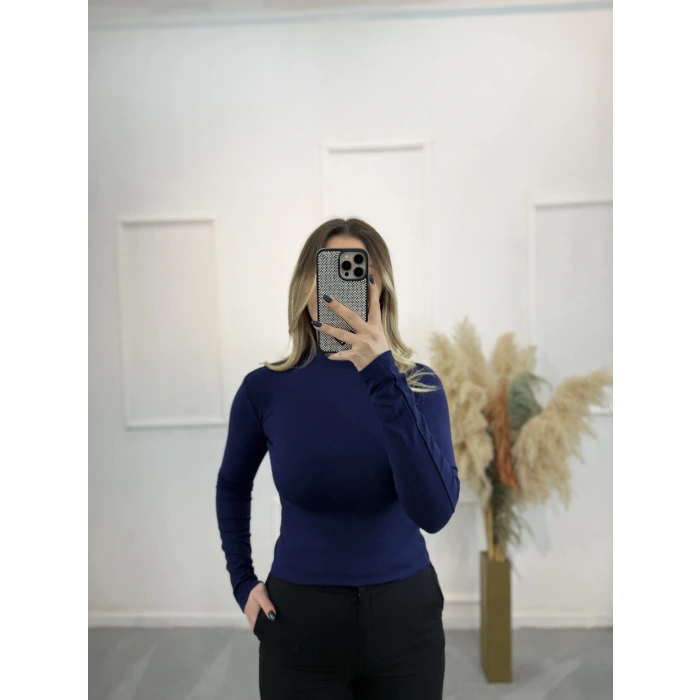 Eye Balıkçı Yaka Uzun Kol Bluz