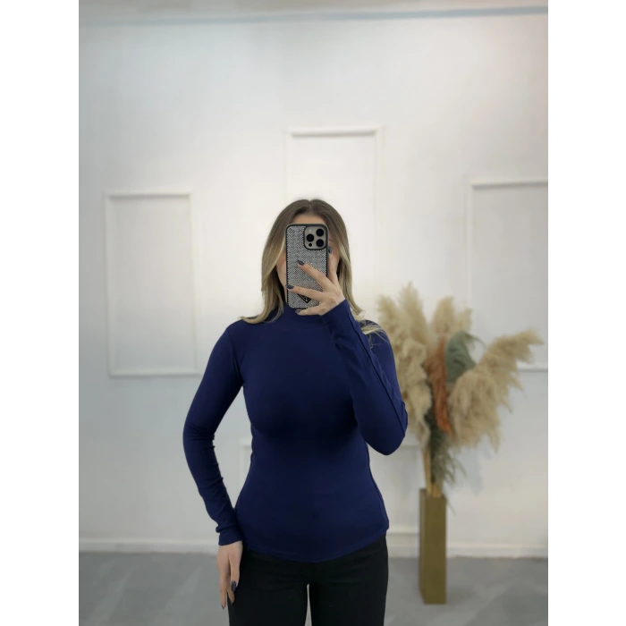 Eye Balıkçı Yaka Uzun Kol Bluz