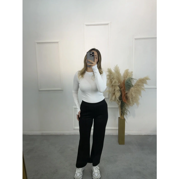 İkac Bymn Önü Çımalı İspanyol Pantolon