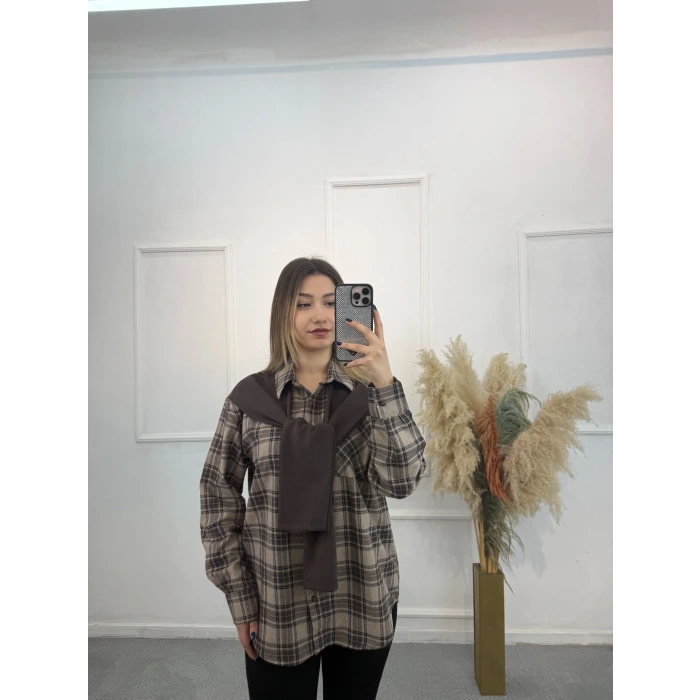 Kol Atmalı Oduncu Gömlek