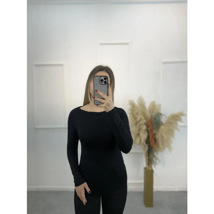 Pytor Degaje Yaka Yan Büzğülü Body