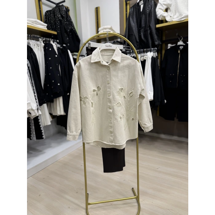 Qrly Nakış Detaylı Ceket