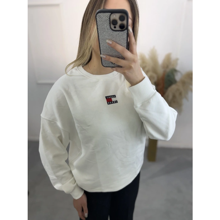 Sonde T.J Arma Nakışlı Sweatshirt