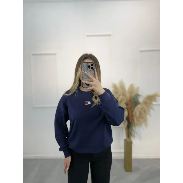 Sonde T.J Arma Nakışlı Sweatshirt