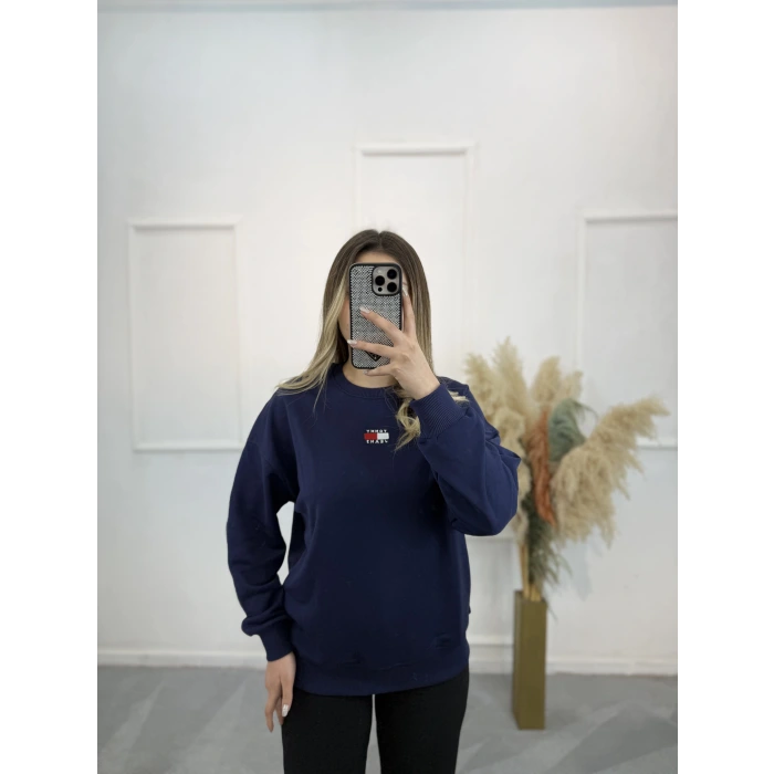 Sonde T.J Arma Nakışlı Sweatshirt