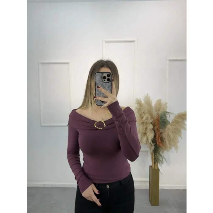 Vellichor Gold Tokalı Bluz