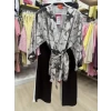 Ripe Desenli Tensel Kimono