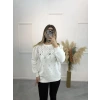 Klara Etnik Taş Detaylı Sweatshirt