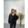 Astarlı Pul Payet Ceket