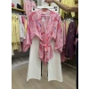 Ripe Desenli Tensel Kimono