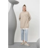 Zincir Cep Detaylı Sweat Tunik