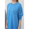 Zincir Cep Detaylı Sweat Tunik
