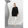 Zincir Cep Detaylı Sweat Tunik
