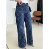 Zra Çapraz Taşlı Plazzo Jean