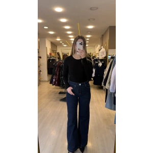 Wide Likralı Palazzo Jean