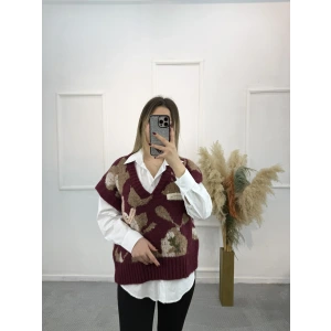 Allew Gömlekli Tasarım Süveter