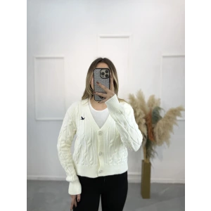 Bymn Clp Düğmeli Hırka