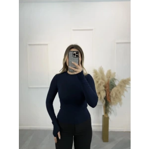 Clarity Buzz Kumaş Parmak Geçmeli Bluz