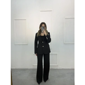 Join İnci Düğme Detaylı Blazer İkili Takım