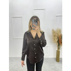 Karew Pamuklu Saten Gömlek