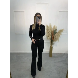 Keln İspanyol Paça Tayt