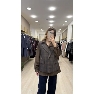 Orj.Marka Ekose Garnili Ceket