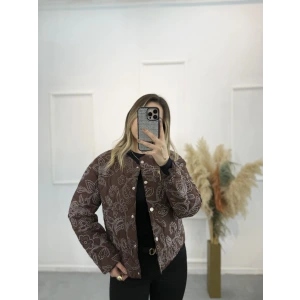 Selcoutg Nakış Desenli Mont