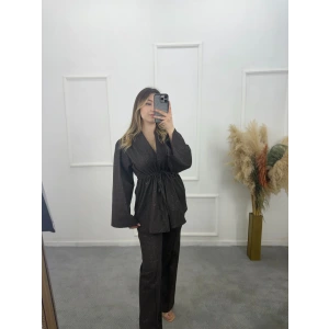 Simli Bel Büzgülü İkili Takım