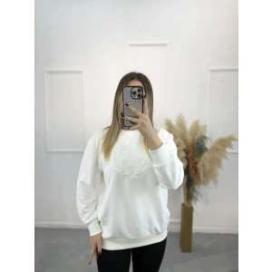 Stal Ntwork Nakışlı Sweatshirt