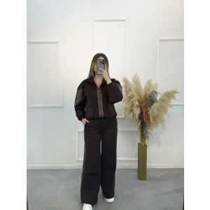 View Triko Garnili İkili Takım