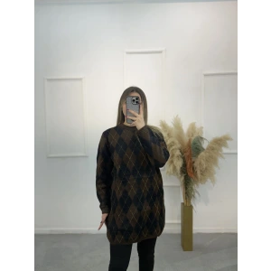 Vory Baklava Desen Simli Tunik