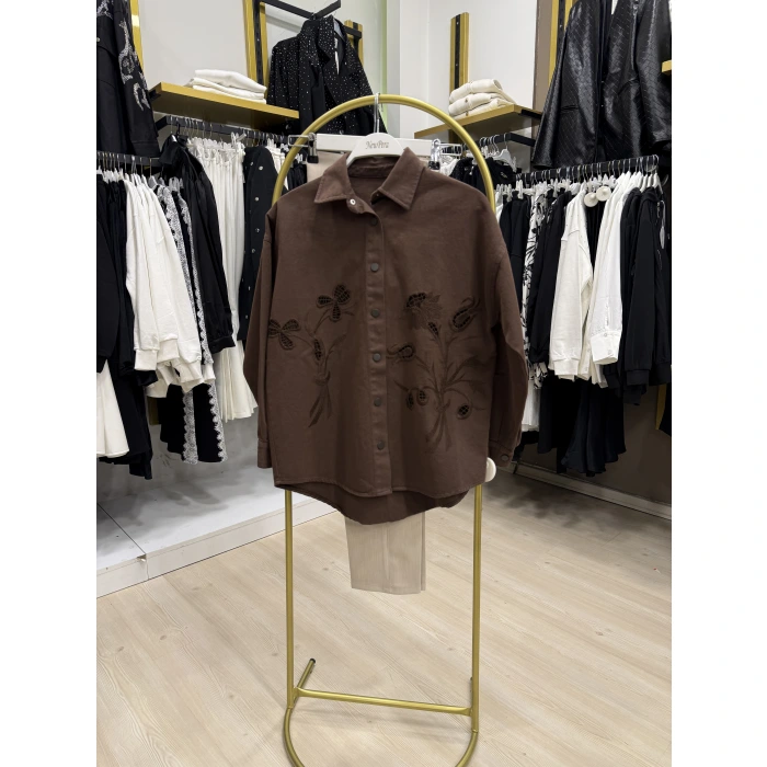 Qrly Nakış Detaylı Ceket