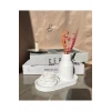Dekoratif şakayık çiçekli vazo set