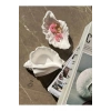 Deniz kabuğu şeklinde 2’li dekorarif obje (15-10 cm)