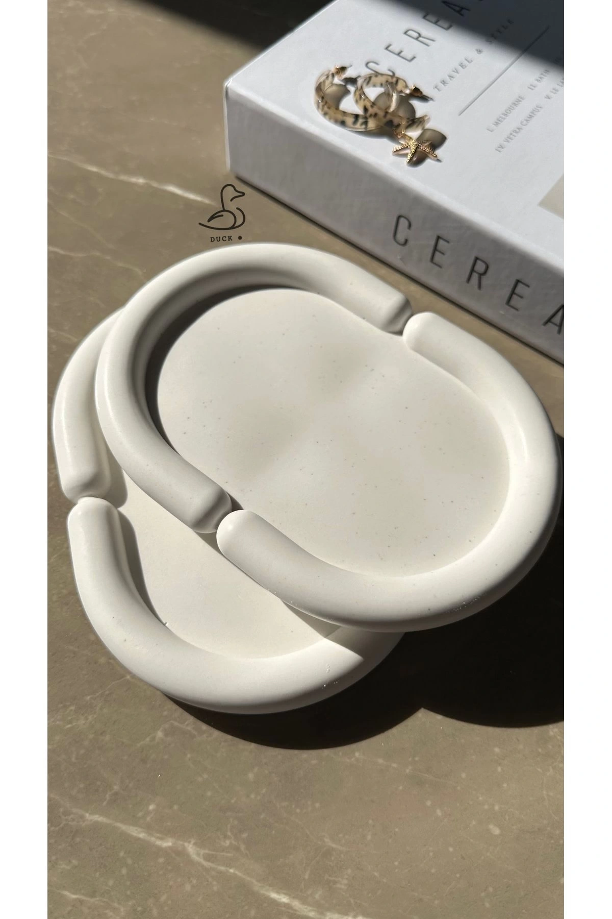 Bulut oval 2’li dekoratif tabak