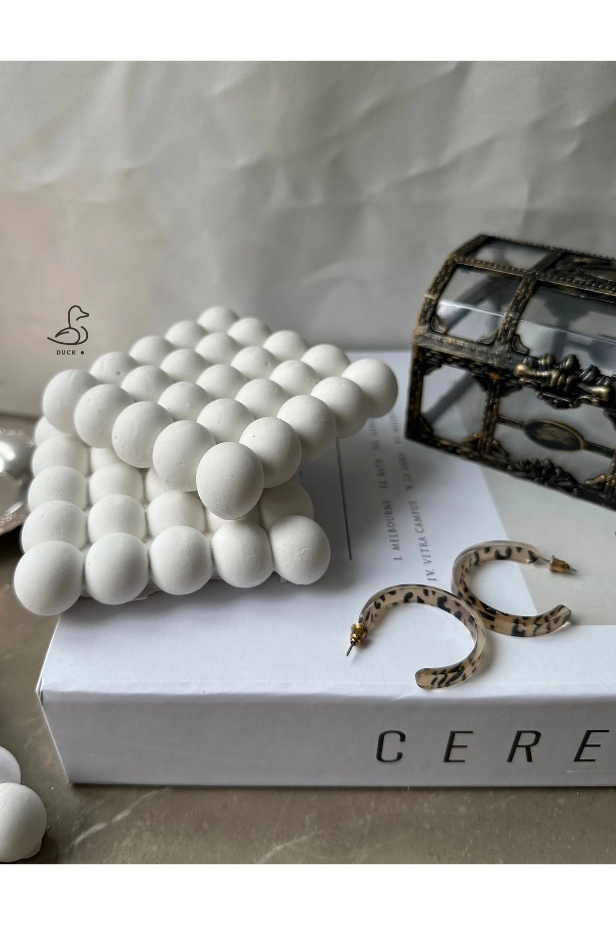 Bubble bardak altlık dekoratif tabak